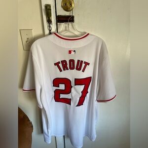 Mike Trout Los Angeles Angels Nike men’s MLB Vapor Jersey XL